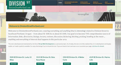 Desktop Screenshot of divisionstreetportland.com